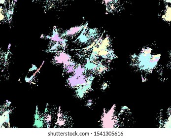 Seamless abstract background pattern with paint splash. Vector illustration