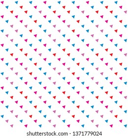 Seamless abstract background pattern of a variety of triangles. Background for design.
