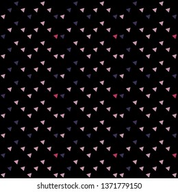Seamless abstract background pattern of a variety of triangles. Background for design.