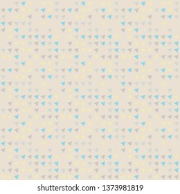 Seamless abstract background pattern of a variety of triangles. Background for design.