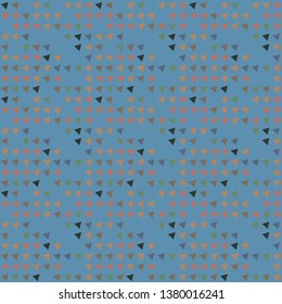 Seamless abstract background pattern of a variety of triangles. Background for design.