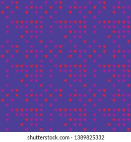 Seamless abstract background pattern of a variety of triangles. Background for design.
