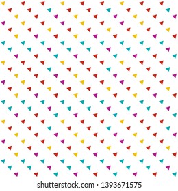 Seamless abstract background pattern of a variety of triangles. Background for design.