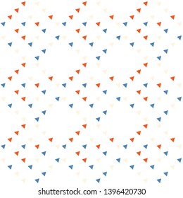 Seamless abstract background pattern of a variety of triangles. Background for design.