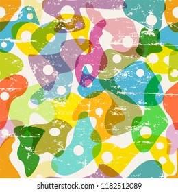 Seamless abstract background pattern,grunge style, vector illustration