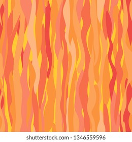 Seamless abstract background of  red vertical stripes. Pattern for wallpaper and fabric. Background. Abstract pattern. Vector graphics