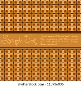 Seamless abstract background in retro style