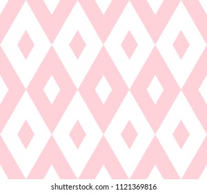 Seamless abstract background with rhombuses. Infinity geometric pattern.  Vector illustration.