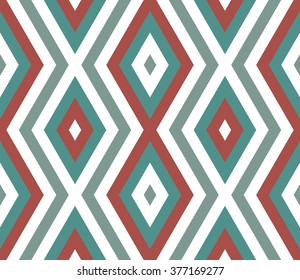 Seamless abstract background with rhombuses. Infinity geometric pattern. Seamless geometric pattern. Vector illustration.