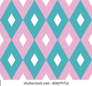 Seamless abstract background with rhombuses. Infinity geometric pattern.  Seamless geometric pattern. Vector illustration.