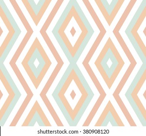 Seamless abstract background with rhombuses. Linear infinity geometric pattern. Seamless geometric pattern. Vector illustration.