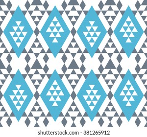Seamless abstract background with rhombuses. Linear infinity geometric pattern. Seamless geometric pattern. Vector illustration.