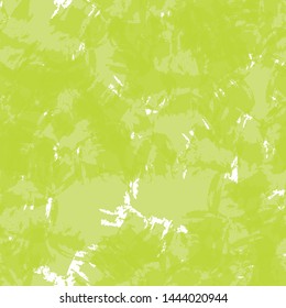 Seamless abstract background of smears of light green paint