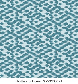 Seamless Abstract background of spring blue connected dots in texture background pattern.