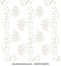 A seamless abstract background with straight stripes, featuring a halftone monochrome grunge texture. This chaotic vertical lines pattern is ideal for cover design, wallpapers, and modern geometric co