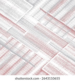 A seamless abstract background with straight stripes, featuring a halftone monochrome grunge texture. This chaotic vertical lines pattern is ideal for cover design, wallpapers, and modern geometric co