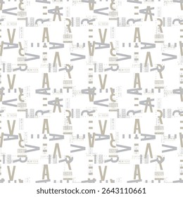 A seamless abstract background with straight stripes, featuring a halftone monochrome grunge texture. This chaotic vertical lines pattern is ideal for cover design, wallpapers, and modern geometric co