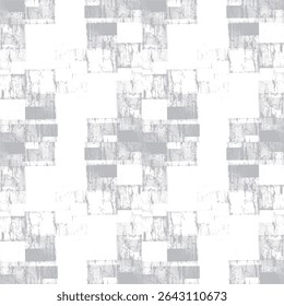 A seamless abstract background with straight stripes, featuring a halftone monochrome grunge texture. This chaotic vertical lines pattern is ideal for cover design, wallpapers, and modern geometric co