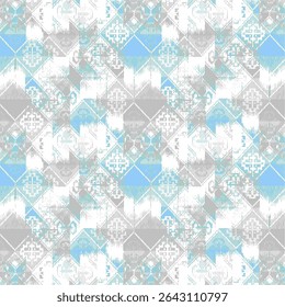 A seamless abstract background with straight stripes, featuring a halftone monochrome grunge texture. This chaotic vertical lines pattern is ideal for cover design, wallpapers, and modern geometric co