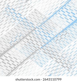 A seamless abstract background with straight stripes, featuring a halftone monochrome grunge texture. This chaotic vertical lines pattern is ideal for cover design, wallpapers, and modern geometric co