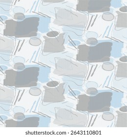 Um fundo abstrato sem costura com listras retas, apresentando uma textura grunge monocromática de meio-tom. Este padrão caótico de linhas verticais é ideal para design de capa, papéis de parede e co geométrico moderno