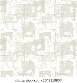 A seamless abstract background with straight stripes, featuring a halftone monochrome grunge texture. This chaotic vertical lines pattern is ideal for cover design, wallpapers, and modern geometric co