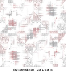 Um fundo abstrato sem costura com listras retas, apresentando uma textura grunge monocromática de meio-tom. Este padrão caótico de linhas verticais é ideal para design de capa, papéis de parede e co geométrico moderno