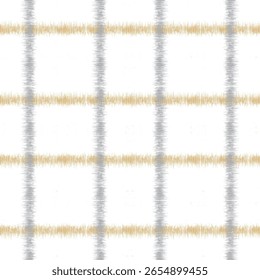 Ein nahtloser abstrakter Hintergrund mit geraden Streifen, der eine halbtonige monochrome Grunge-Textur aufweist. Dieses chaotische vertikale Linien-Muster ist ideal für Cover-Design, Tapeten und moderne geometrische co
