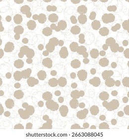 Ein nahtloser abstrakter Hintergrund mit geraden Streifen, der eine halbtonige monochrome Grunge-Textur aufweist. Dieses chaotische vertikale Linien-Muster ist ideal für Cover-Design, Tapeten und moderne geometrische co
