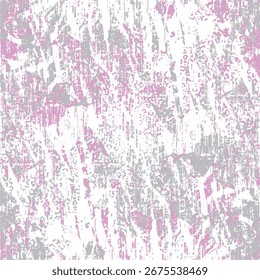 Ein nahtloser abstrakter Hintergrund mit geraden Streifen, der eine halbtonige monochrome Grunge-Textur aufweist. Dieses chaotische vertikale Linien-Muster ist ideal für Cover-Design, Tapeten und moderne geometrische co