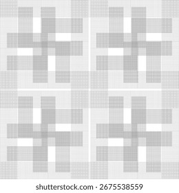 A seamless abstract background with straight stripes, featuring a halftone monochrome grunge texture. This chaotic vertical lines pattern is ideal for cover design, wallpapers, and modern geometric co
