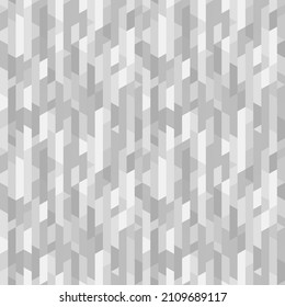 Seamless abstract background. Tiled texture. Geometric banner. Black and white illustration