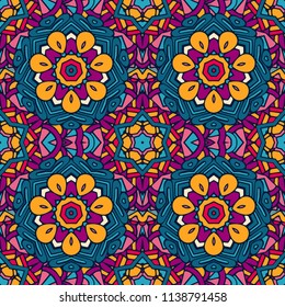 Seamless abstract background tiled vector pattern