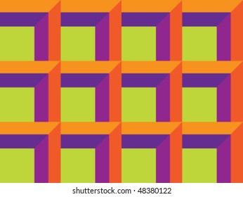 Seamless Abstract Background - Vector