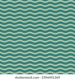 Seamless abstract background with waves. Vector illustration.