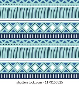 Seamless abstract background with winter blue color