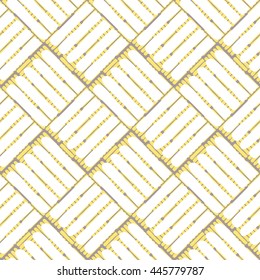 Seamless abstract basket weave pattern background tile