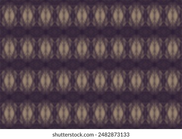 Seamless abstract with batik looks alike pattern in sepia color.