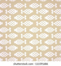 Seamless abstract beige neutral pattern