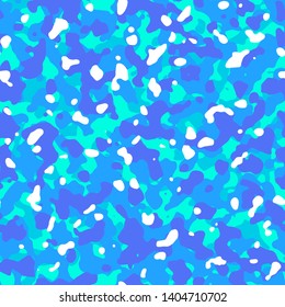 seamless abstract bio pattern. camouflage style and vibrant colors.