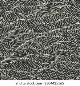 seamless abstract black and gold background