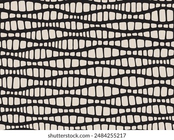 Seamless abstract black and grey background. Hand drawn vector seamless  pattern