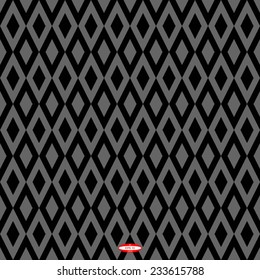 patrón gris negro abstracto con rhombus. vectorial