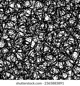 Seamless abstract black and white background