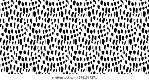 Seamless abstract black and white background
