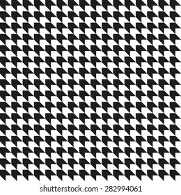 Seamless abstract black and white geometric background