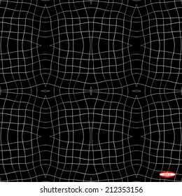seamless abstract black white pattern with texture vector