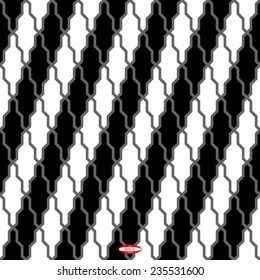 seamless abstract black white pattern with grey texture. vector