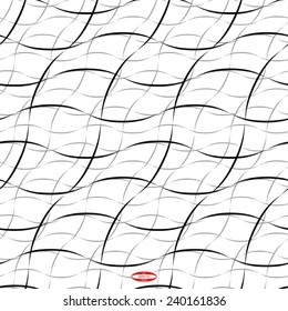 seamless abstract black white pattern 