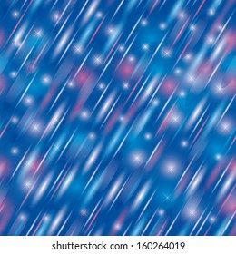 Seamless abstract blue background. Starry sky, the Milky Way. vector
